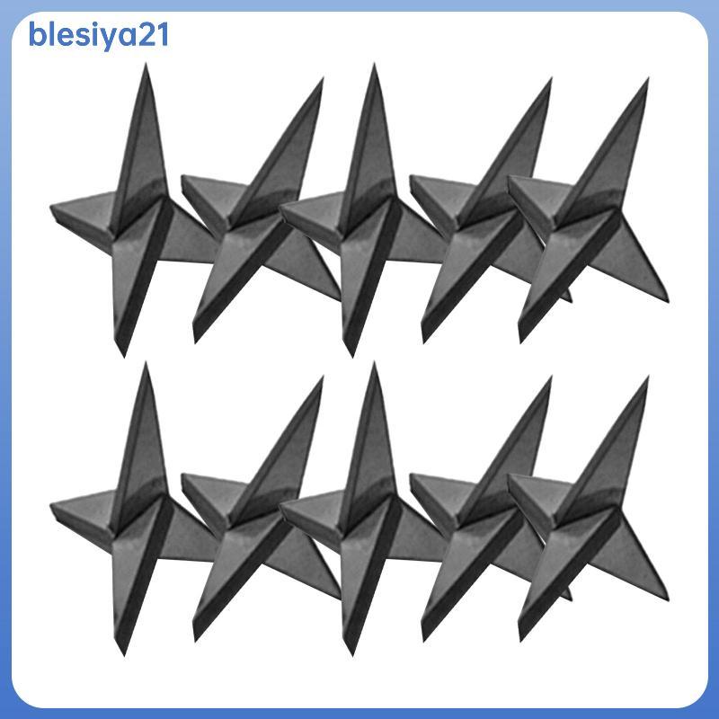 [blesiya21] ตะปูสามเหลี่ยม 10 ชิ้นโลหะผสมเหล็กเครื่องมืออย่างรวดเร็วเล็บเจดีย์สําหรับรถยนต์รถจักรยานยนต์