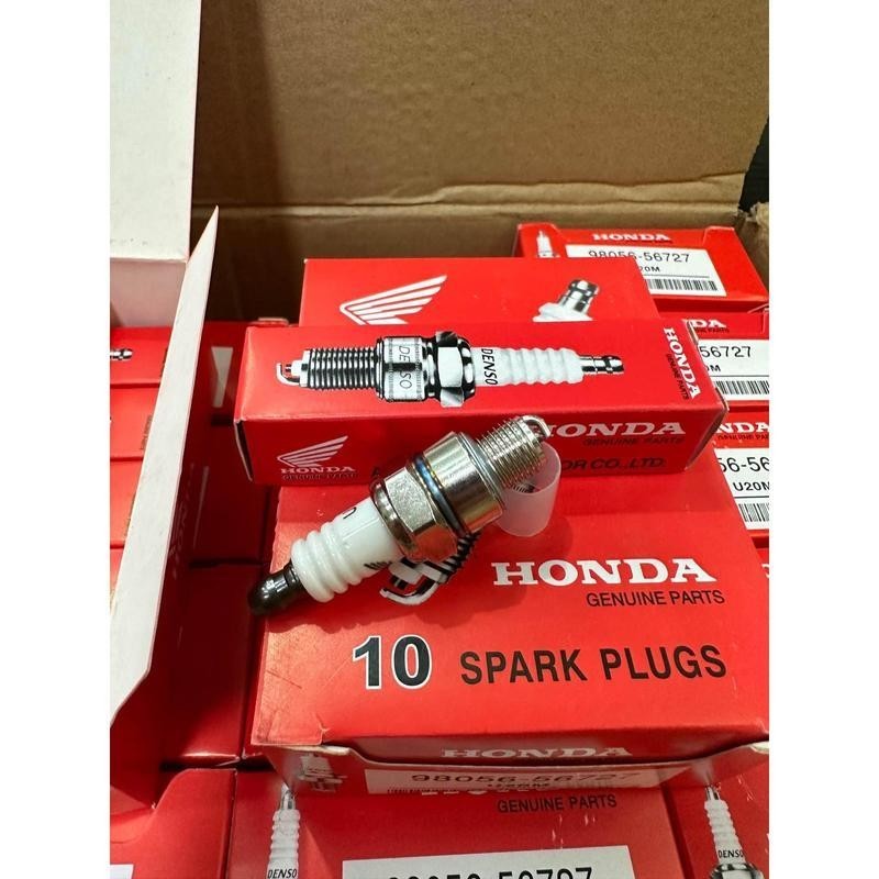 (10หัว/1กล่อง)รุ่น HONDA U20M หัวเทียน เหมาะสำหรับเครื่องตัดหญ้า 4 จังหวะ หัวเทียนคุณภาพสูง