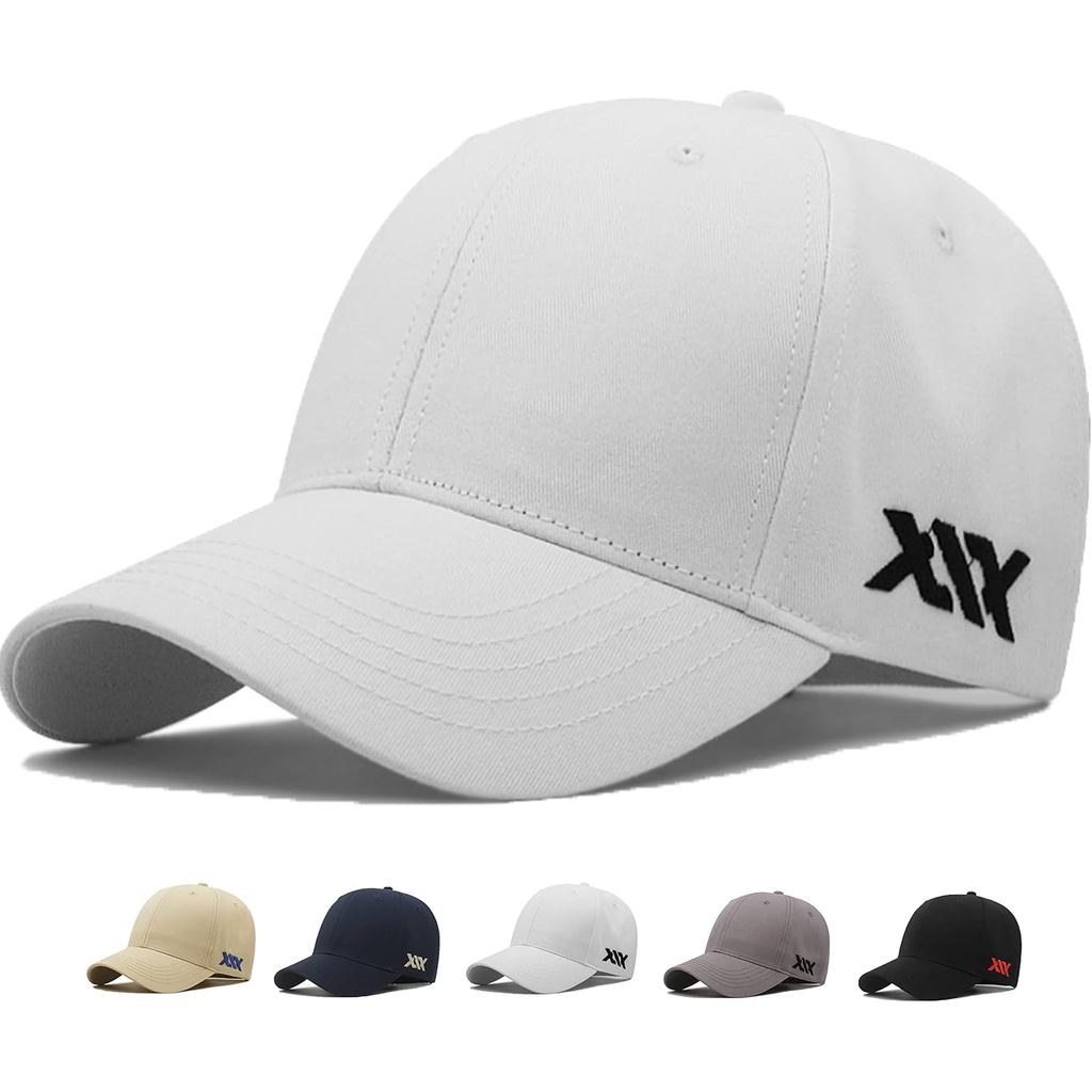 Oversize Baseball Cap XXL Big Head Hats for Men Large Embroidery Hats Dad Hat Adjustable 23.6"-26.8"