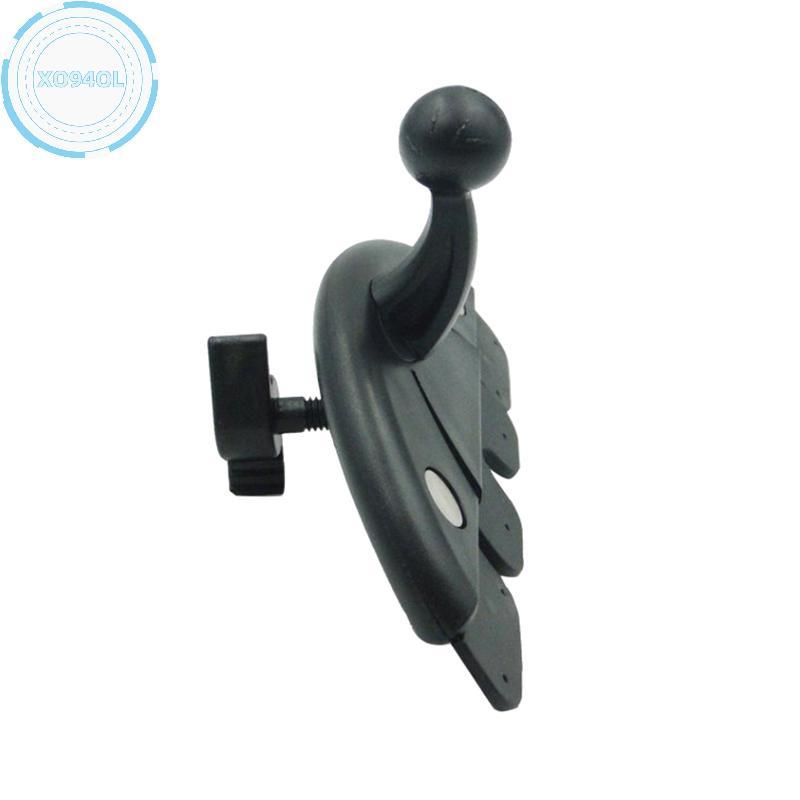 Xo94ol รถ CD Slot ผู้ถือโทรศัพท์มือถืออุปกรณ์เสริม 17 มม.ฐานสําหรับรถยนต์ CD Slot Mount สําหรับโทรศั
