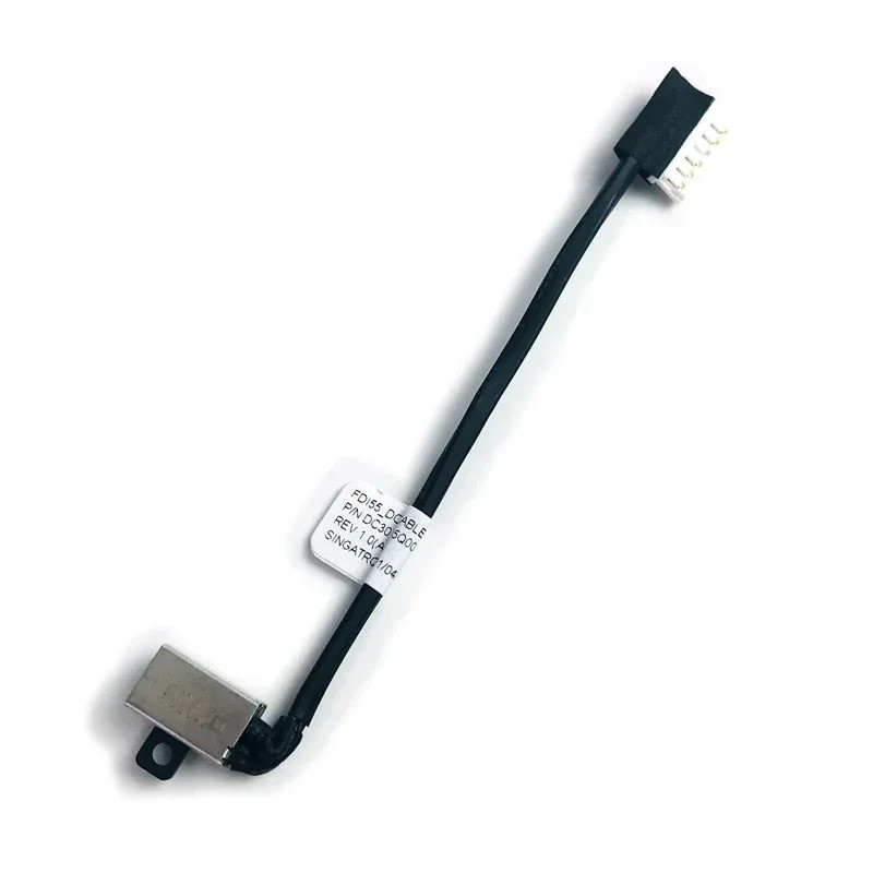 แล็ปท็อปใหม่ DC Power Jack สําหรับ Dell Latitude 3405 3501 3505 5593 FDI55 DC CABLE DC301015Q00 DC30