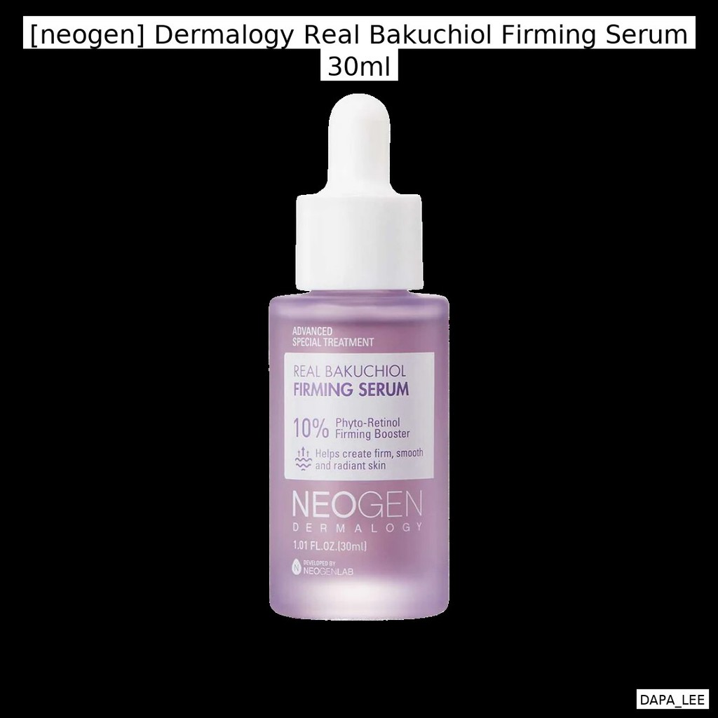 [neogen] Dermalogy Real Bakuchiol Firming Serum 30ml / กระชับ อ่อนเยาว์ โดย DAPA_LEE