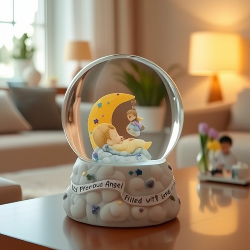 ละครเกาหลี Mygirl Luminous Snow Crystal Ball Music Box เด็กผู้หญิงของขวัญวันเกิด My Girl 12.4