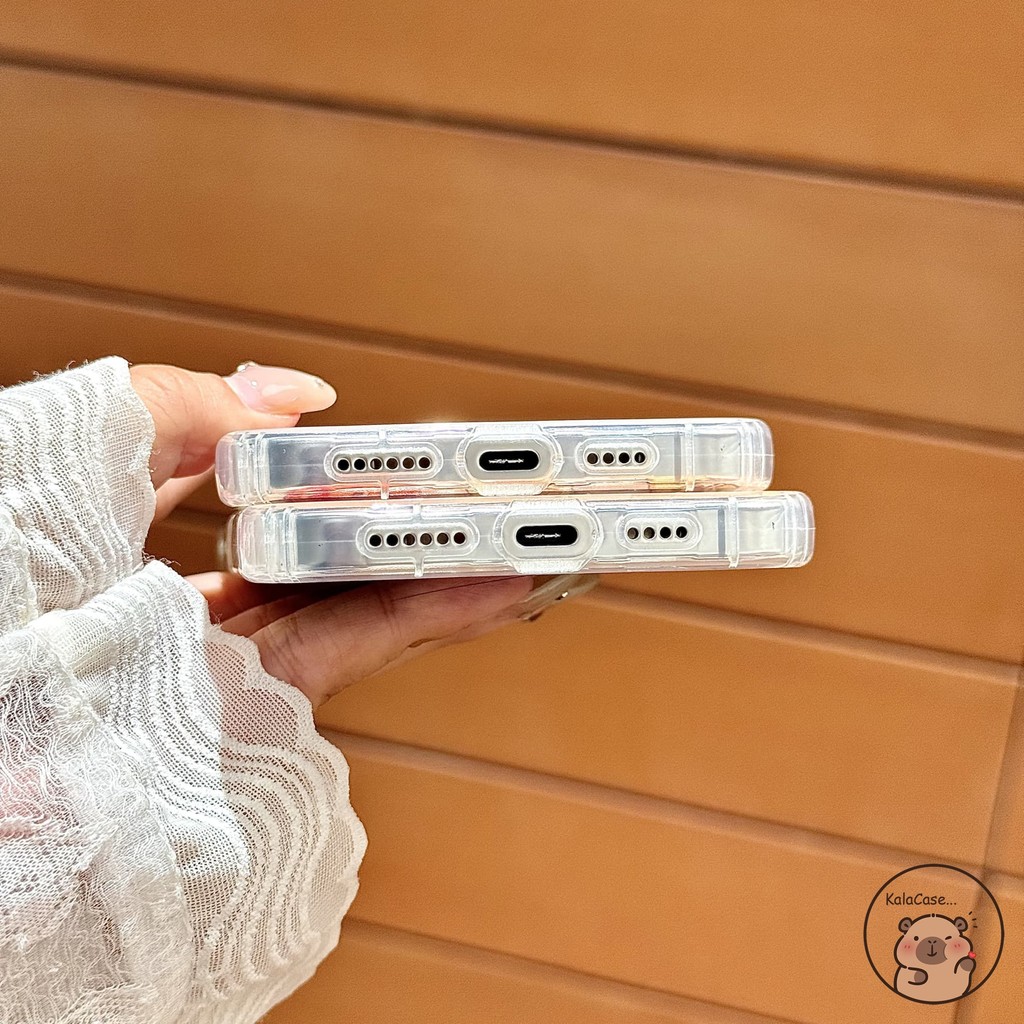 สําหรับ Samsung Galaxy Note 20 Ultra 10 Plus Lite 20+ 10+ เคสโทรศัพท์น่ารัก Twinkle Star Person Apple Polka Dot สีส้มการ์ตูนปลอกอ่อนกรณีฝาหลัง - รูปที่ 7