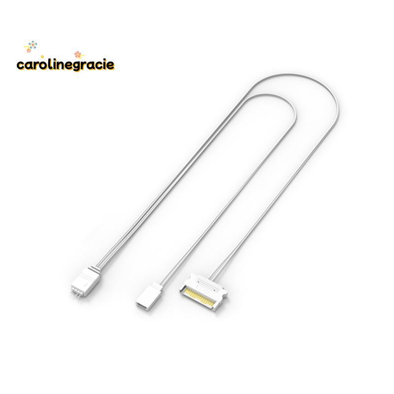 To ARGB Lighting Power Adapter Cable คอมพิวเตอร์ ARGB Controller to ARGB Reset Power Cable PC Manual