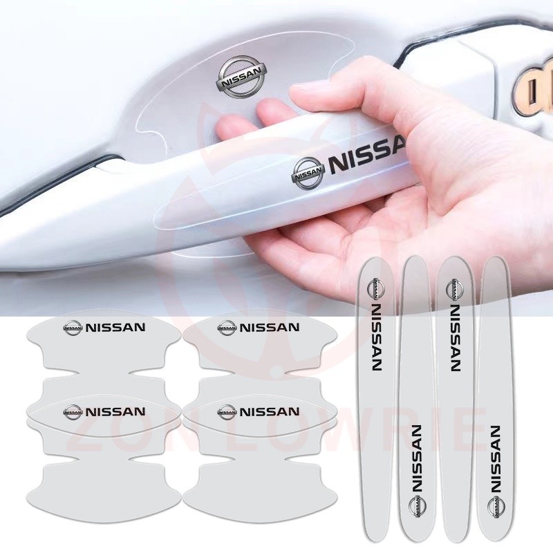 Nissan Kicks 2022 Note Almera Terra Navara D40 Nismo Extra T32 สติกเกอร์มือจับประตู March Cube Visio