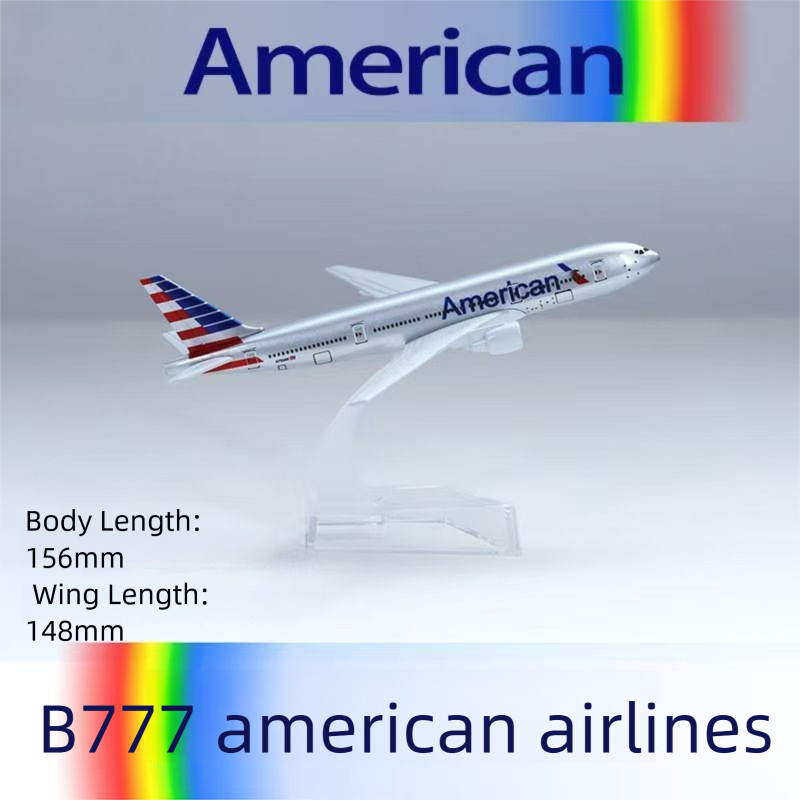 จัดส่งรวดเร็วEmirates Airlines Airbus 380 US B777 Cathay B747 เกาหลี B747 เครื่องบินรุ่น Diecast โลห