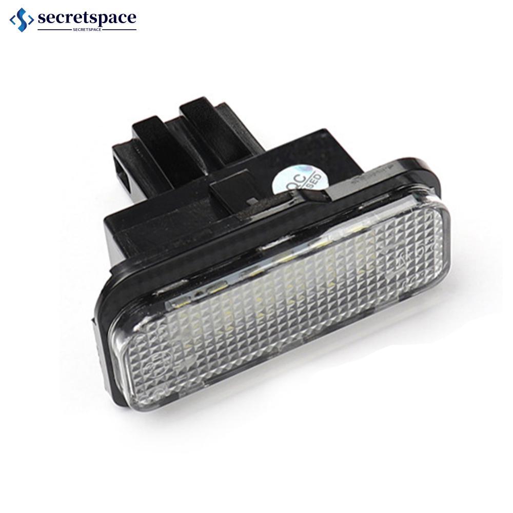 SECRETSPACE 1PC รถ Canbus LED จํานวนใบอนุญาตประกอบไฟสําหรับ Mercedes Benz C-Class S203 E-Class W211 