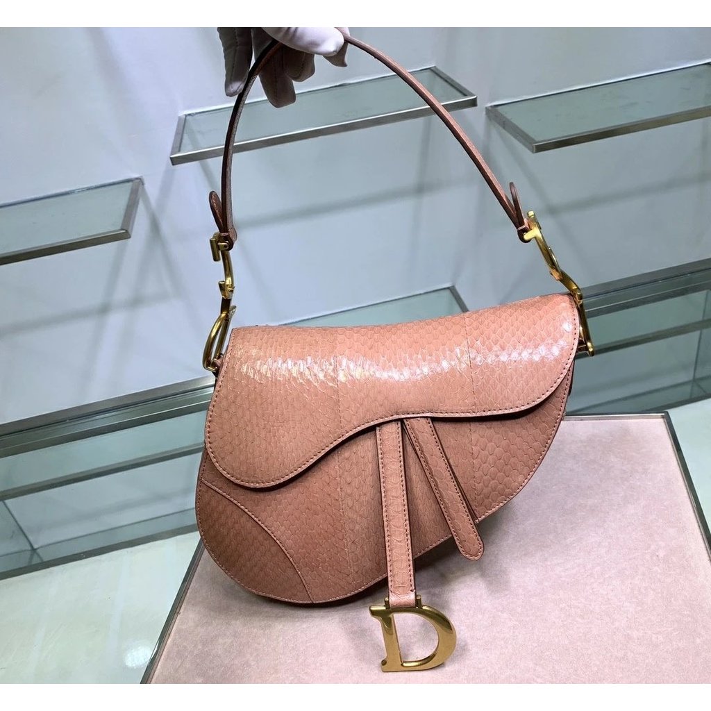 DIOR Saddle Water Snake Series - หนังสัตว์คุณภาพสูง
