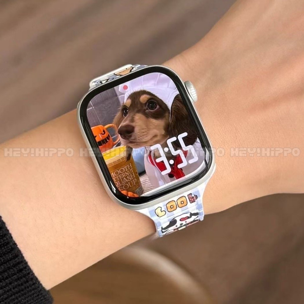 น่ารัก Star Baby Magnetic Strap เหมาะสําหรับ iwatch49/46/45/44/42/41/40/38mm สายการ์ตูนเหมาะสําหรับ iwatch11/10/9/8/7/6/5/6/5/4/3/2/1 - รูปที่ 3