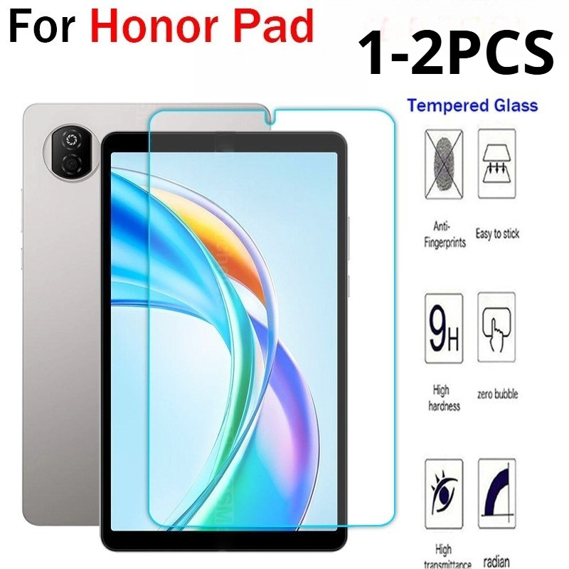 1-2Pcs สําหรับ Honor Pad V9 V8 9 8 7 6 Z5 Z3 Pro V8Pro 9Pro Matte กระจกนิรภัยฟิล์มสําหรับ Honor แท็บ