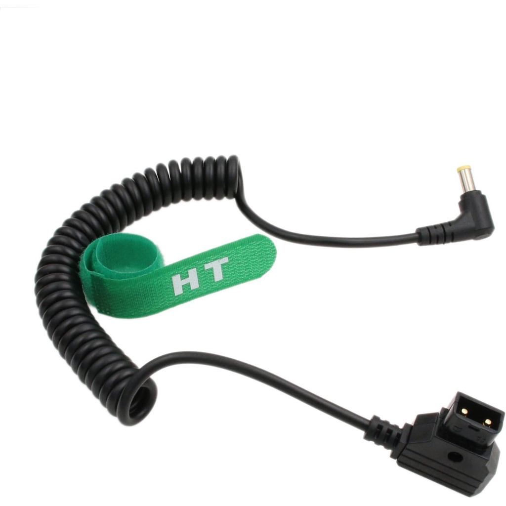 D-tap Power Cable Coiled สําหรับ Sony FS7 FS7 II Z280 x280 ex280 ex1r กล้อง 16.8V Unregulated