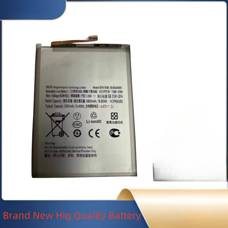 EB-BA245ABY 5000mAh 3.88V For Galaxy A24 4G SM-A245F SM-A245F/DSSM-A245F/DSN SM-A245M/DSMobile Phone