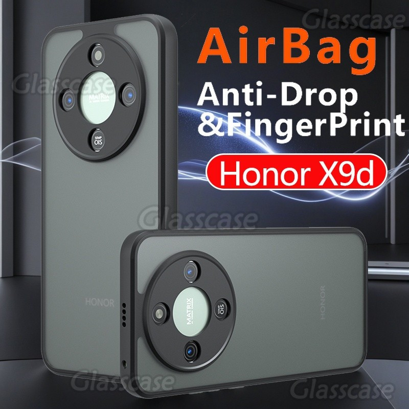 2025 Anti-Scratch โปร่งใส Frosted เคสโทรศัพท์กันกระแทก Anti-Fingerprint ปกหลังสําหรับ Honor X9d X9c 
