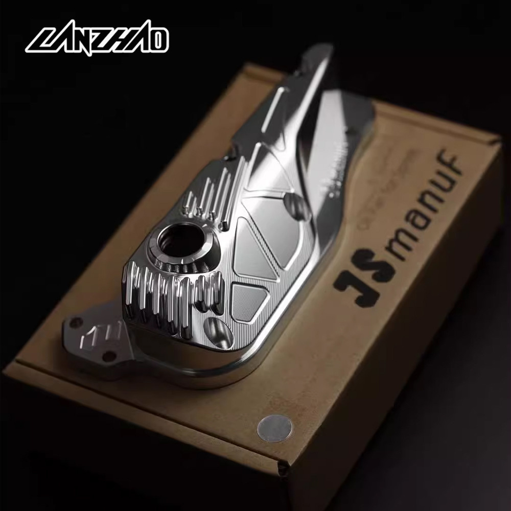 JS manuf อ่างน้ำมันเครื่อง CNC Vespa Sprint Primavera 2017-2025 อ่าง เวสป้า