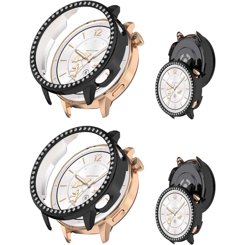 2 แพ็คสําหรับ OnePlus Watch 3 43 มม.,NOUKAJU สมาร์ทวอทช์ป้องกันกรณี,ติดตั้งง่าย,Drop-Proof,ฝาครอบป้อ