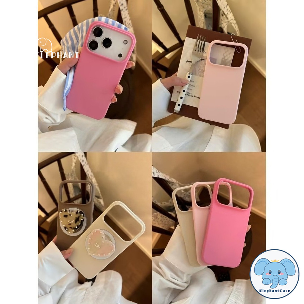เคสไอโฟน17 เหมาะสำหรับ IPhone 17 15 11 13 16 12 14 Pro Max X XR XS Max 7 8 16 15  Plus เคสนิ่ม TPU เรียบง่าย เปลือกนิ่ม