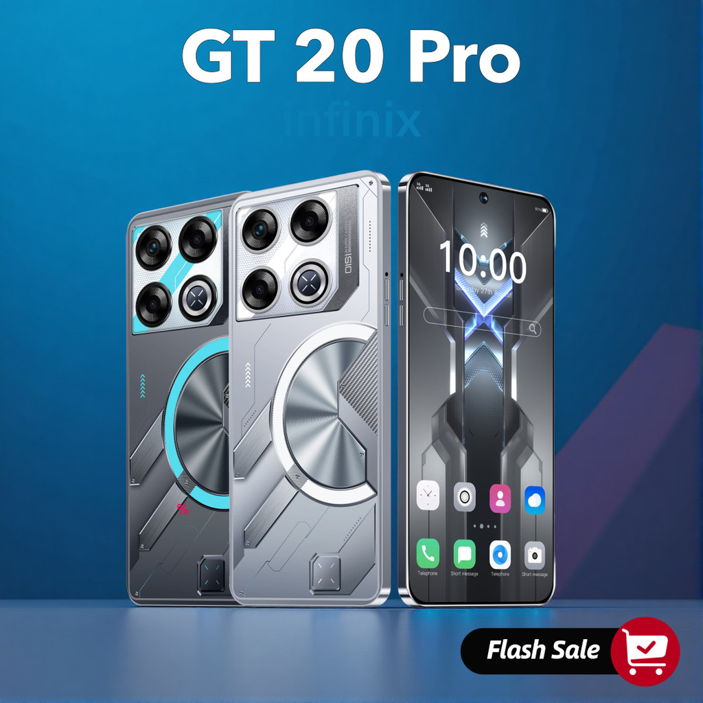 [Flash Sale] GT 20 Pro 5G เกม แบตเตอรี่ทน 7000mAh Dual SIM Octa-Core COD หน้าจอ 6.8 นิ้ว