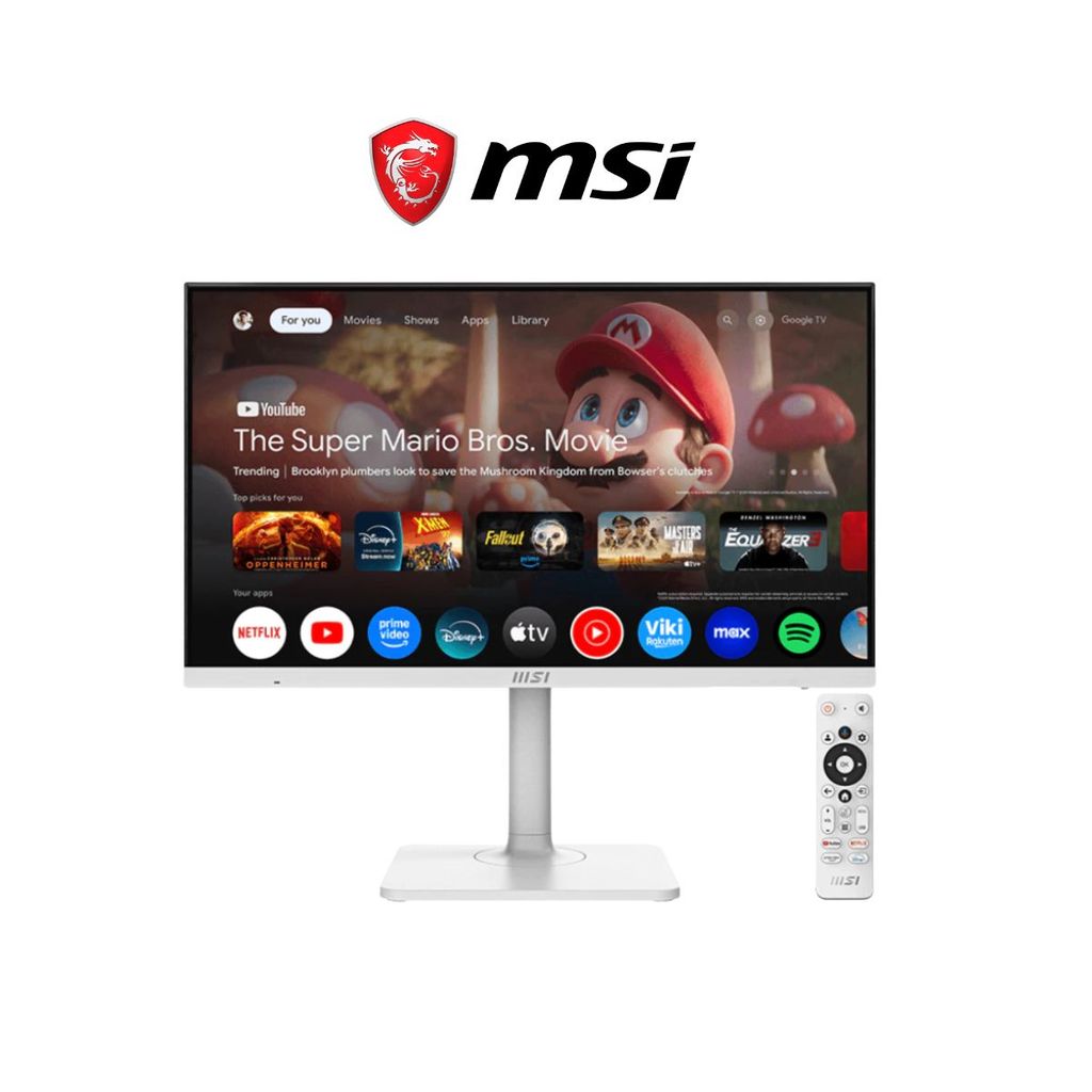 MONITOR จอมอนิเตอร์ MSI MODERN MD272UPSW 27" (IPS 60Hz USB-C 65W) รับประกัน 3 ปี