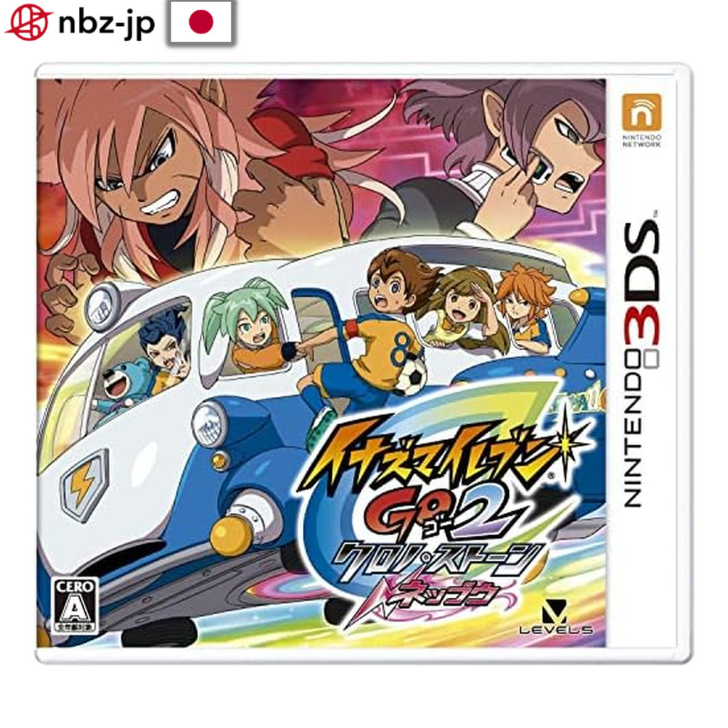 NINTENDO Inazuma Eleven GO2 Chrono Stone Nepuu - 3DS USED [Direct from Japan]