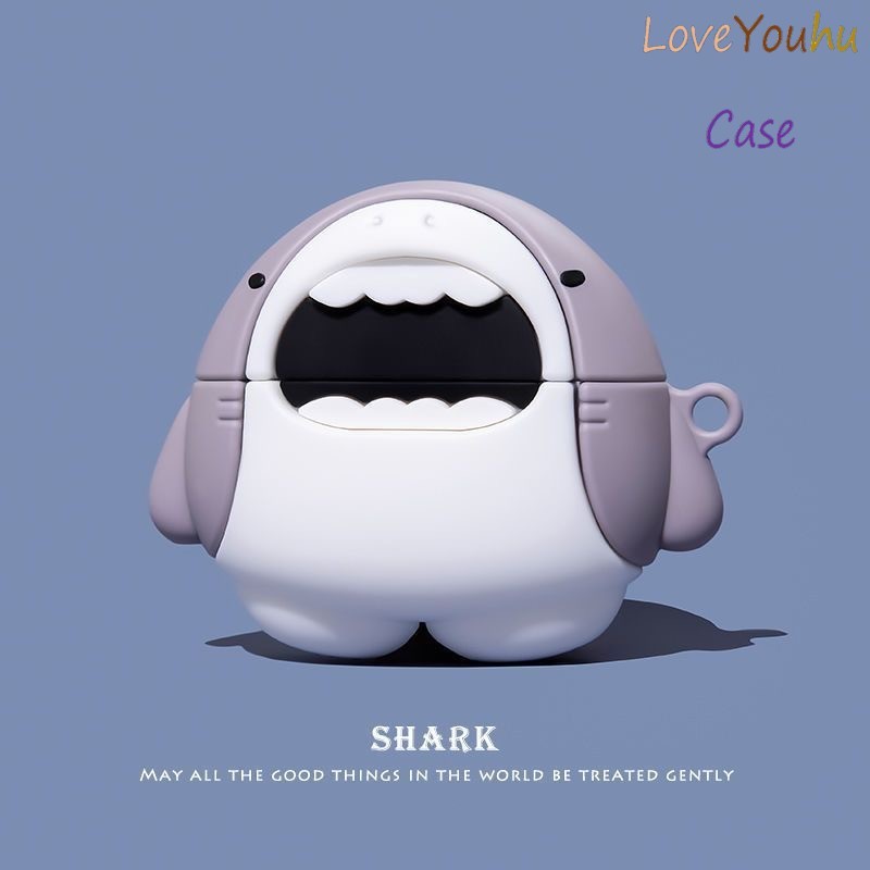 Loveyouhu สําหรับ GOOJODOQ J201 J206 J228 J229 หูฟังบุคลิกภาพรูปแบบฉลาม