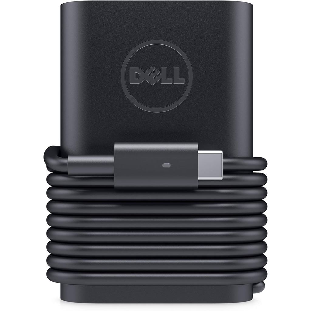 45W USB-C Charger OEM ใช้งานร่วมกับ Dell XPS 12 13 9360 9365 9370 9300 9380 9310 2-in-1 Latitude 720