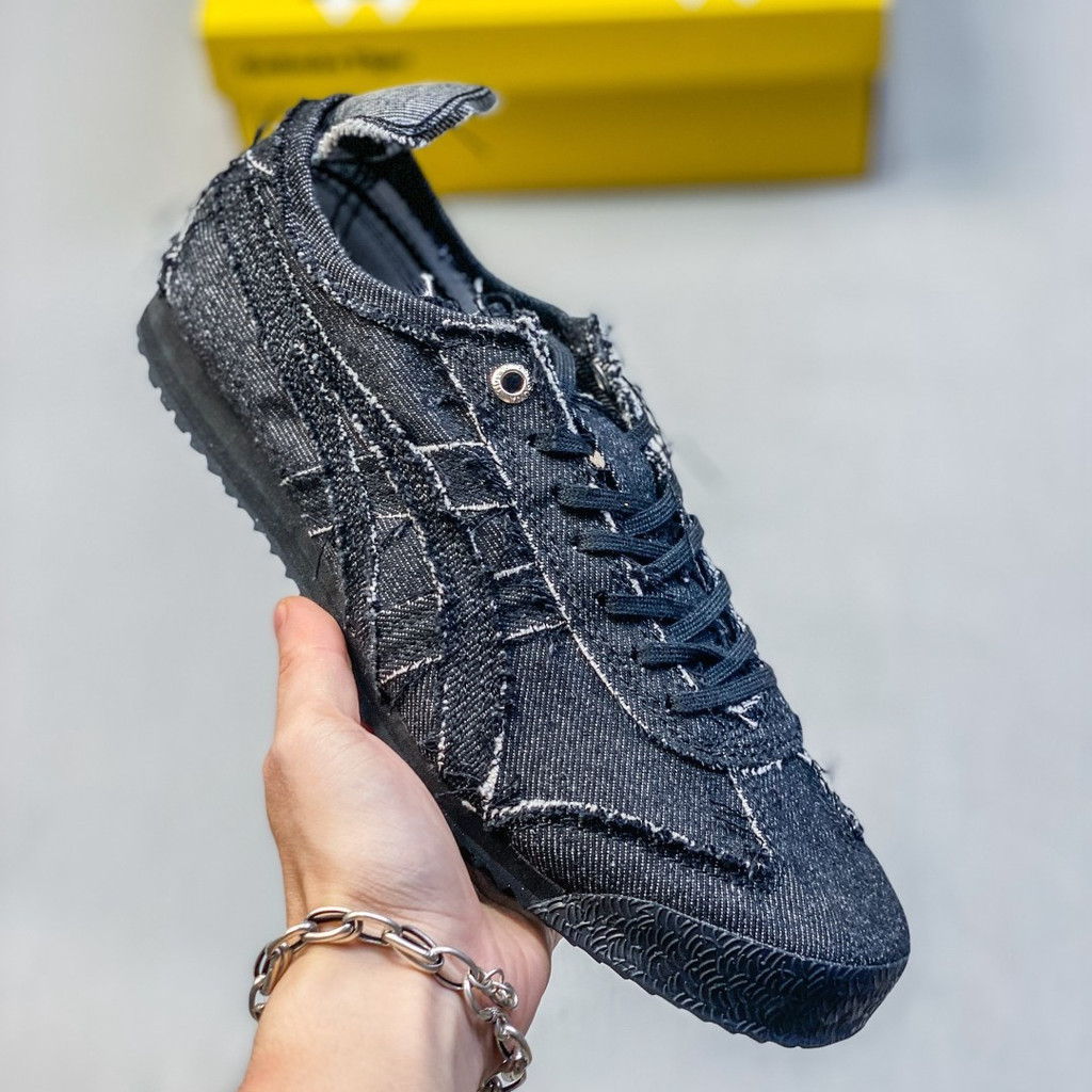 2025 Onitsukatiger Mexico 66 SD Classic Low-Top Casual Sports Shoes สําหรับผู้ชายและผู้หญิง 0D4P