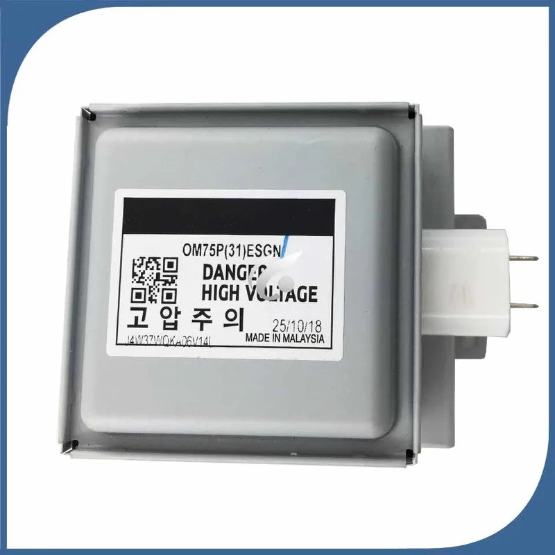 ใหม่สําหรับเตาอบไมโครเวฟ Samsung Magnetron OM75P OM75P(31) OM75P(31)ESGN ชิ้นส่วนไมโครเวฟ
