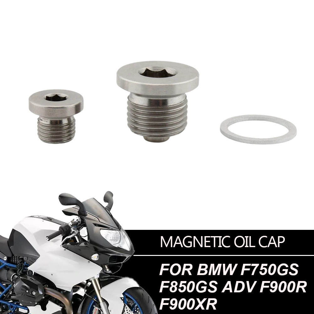 M16*1.5 M10*1 สแตนเลสสตีลแม่เหล็กน้ํามันท่อระบายน้ําปลั๊กสําหรับ Bmw F750GS F850GS F900R F900XR S100