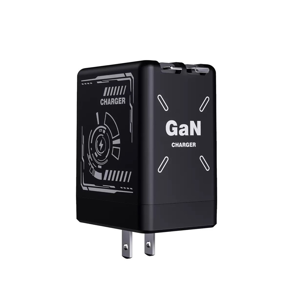แบบพกพาสายคู่ GaN Wall Charger 120W High-Power Fast รูปที่ 5