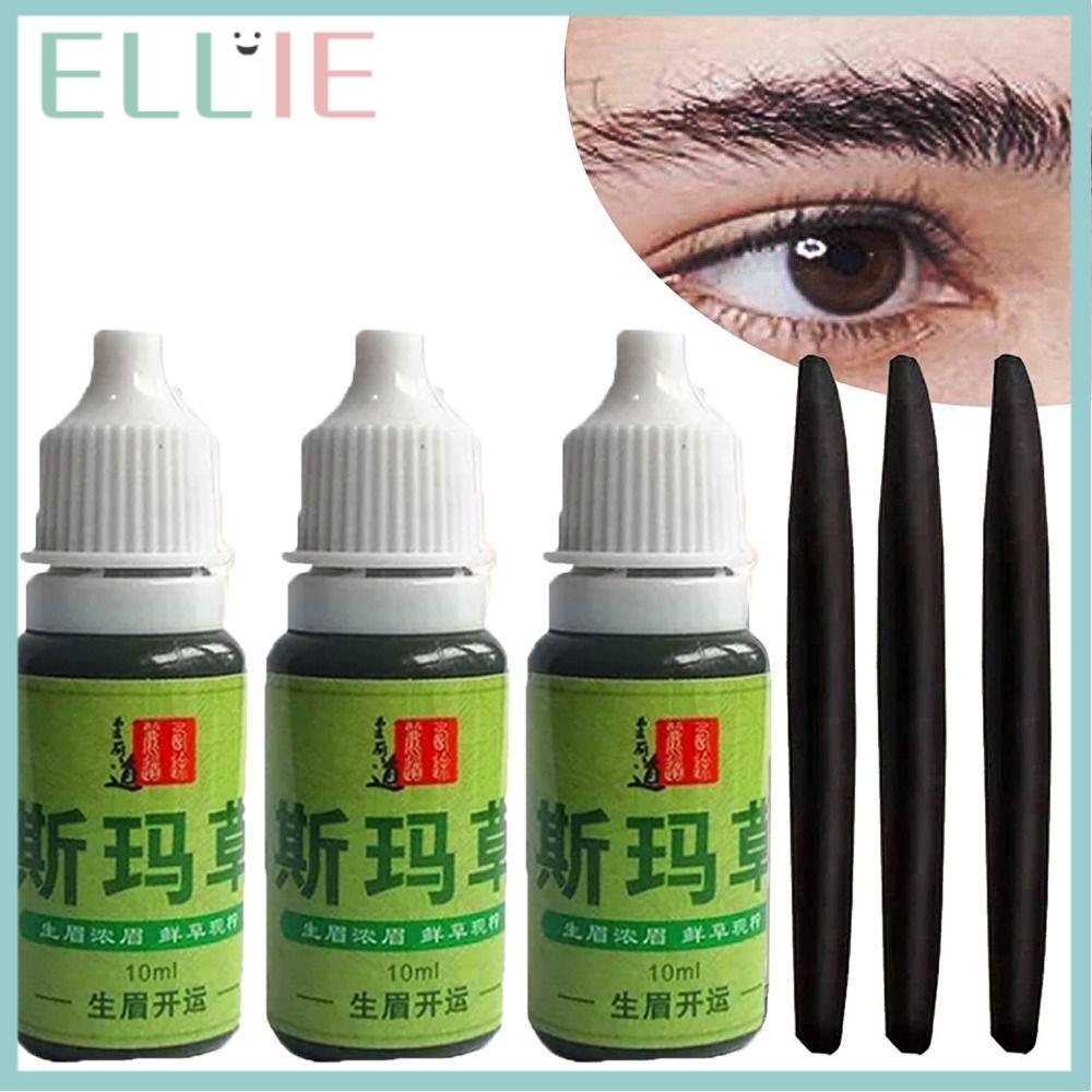 ELLIE Eyebrow Growth Liquid, Usma Grass Extract Cilia Growth Nourishing Liquid, Hair Care 10ml Liqui