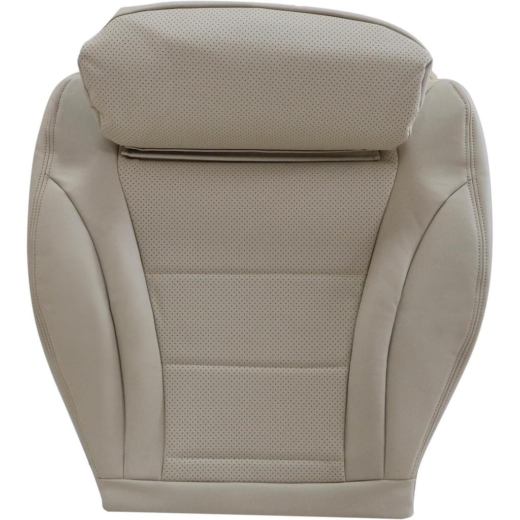 Light Tan ด้านหน้าด้านข้างด้านล่างเปลี่ยนหนังไมโครไฟเบอร์ที่นั่งครอบคลุมใช้งานร่วมกับ Mercedes Benz 