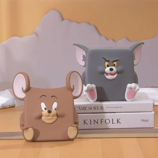 S00064 ถังออมสินเหรียญ,ความจุขนาดใหญ่ทนทานTom Jerryถังเงิน,การ์ตูนพลาสติกINSน่ารักกล่องเก็บเด็กผู้ใหญ่