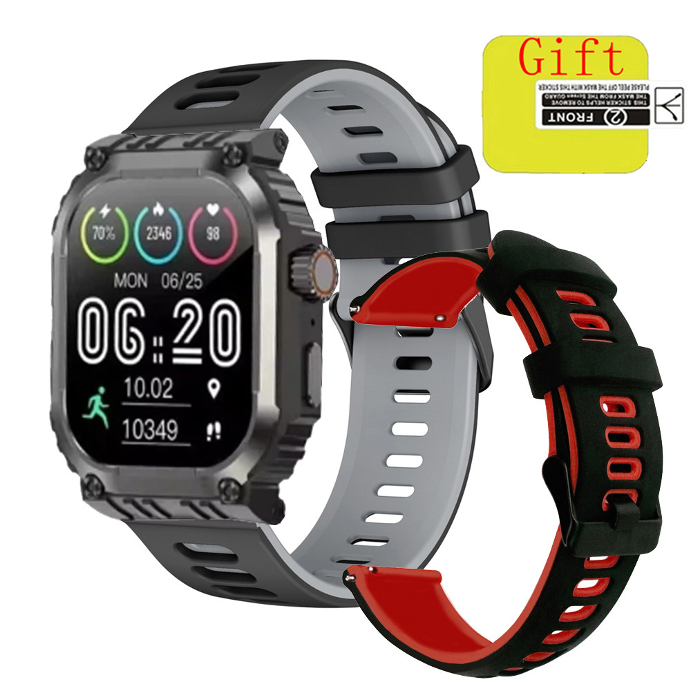 AXON G-Connect สมาร์ทสายนาฬิกาซิลิโคนสายรัดข้อมือสําหรับ AXON G-Connect สมาร์ทนาฬิกาป้องกันหน้าจอฟิล