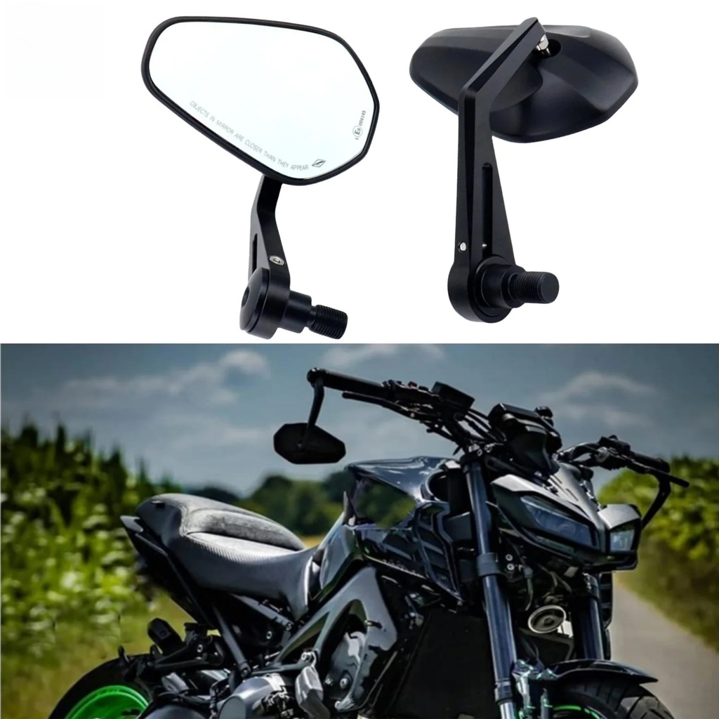 รถจักรยานยนต์จับกระจกกระจกสําหรับ Yamaha MT-07 MT-09 MT10 FZ1/FZS1000 FZ6 FZ6R XJ6 สําหรับ TMAX530 TMAX500 กระจกมองหลัง