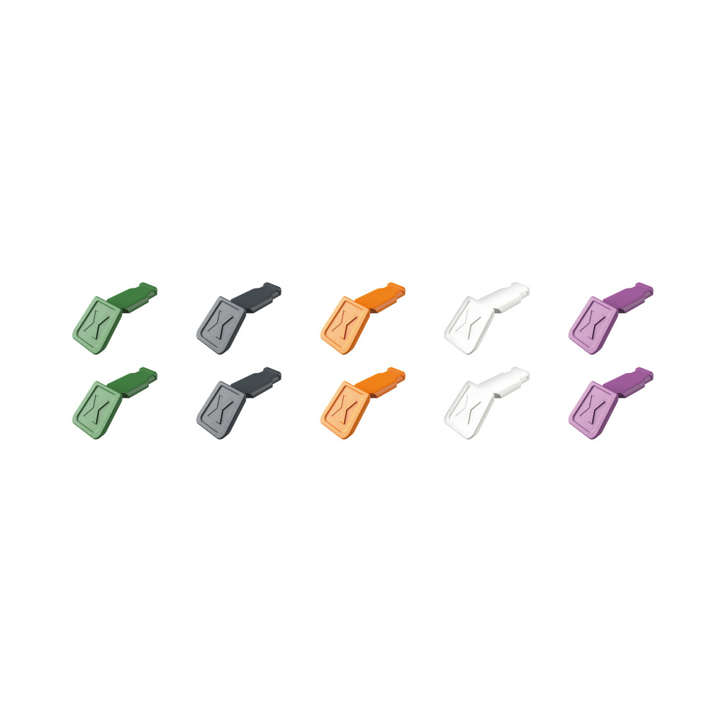 KNIPEX ColorCode Clips Color Mix V02 ชุดคลิปสีแยกคีม V02 รุ่น 006110CV02