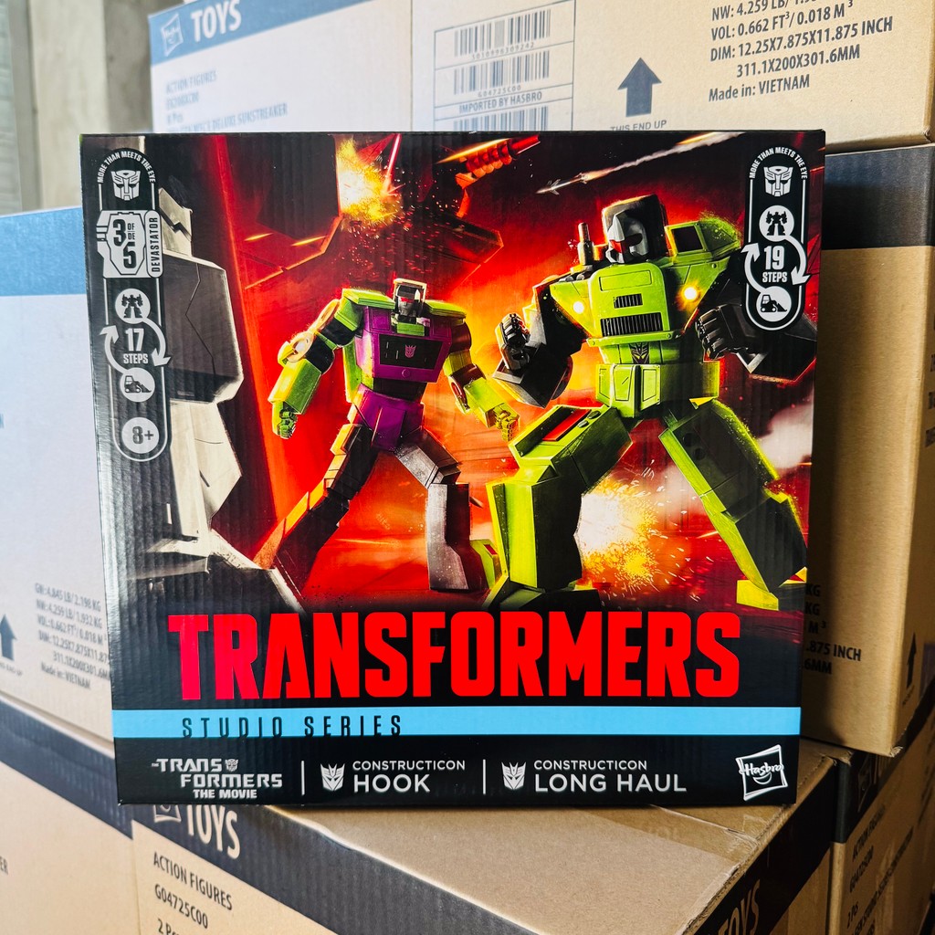 พร้อมส่ง Hasbro Transformers ss86 Big Movie Hercules Member c-Class Bucket and Hook Set Model
