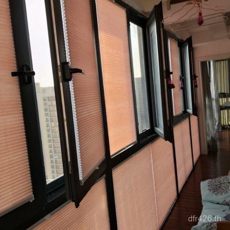 ภายในถอยหลังล็อคด้านข้างห้องครัวรังผึ้งม่านยกม่านทึบระเบียงห้องน้ําม่านม้วนรังผึ้งม่าน 1FZM