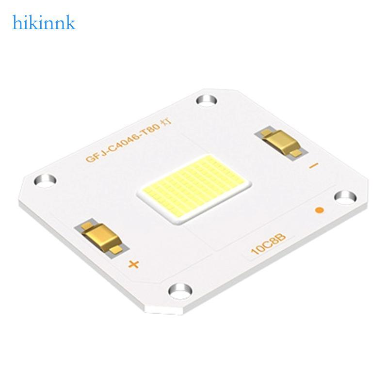 HIKI โปรเจคเตอร์สปอตไลท์ LED แบบบูรณาการไฟน้ําท่วมกลางแจ้งลูกปัด LED Power LED