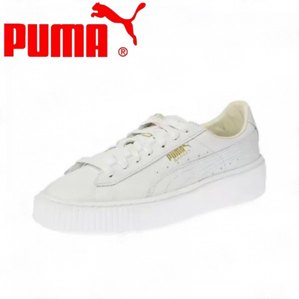 PUMA FENTY BEAUTY x Platform Core White 364040-04 Unisex รองเท้าวิ่ง รองเท้ากีฬา （ของแท้100%）