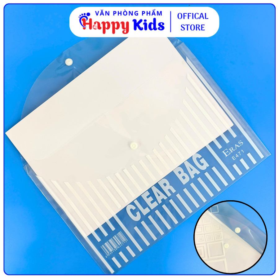 (Combo of 5/10 ถุงเบญจมาศ A4 E471- E472 Eras) ขนาด A4 เหมาะสําหรับถือกระดาษและเอกสารทดสอบ VPP HAPPY 