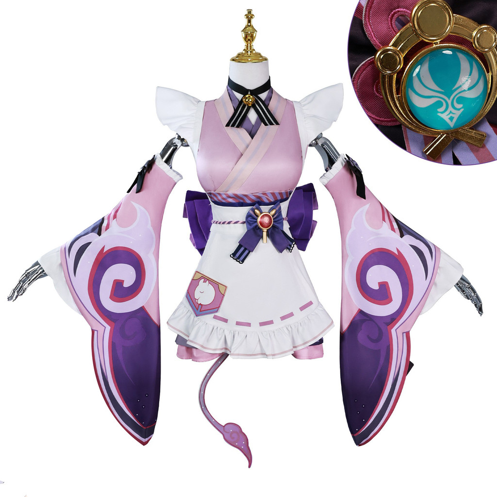 เสื้อผ้า North Supply แบบ cosplay จากเกม Genshin Impact และ anime Dream Tsuki Mizuki