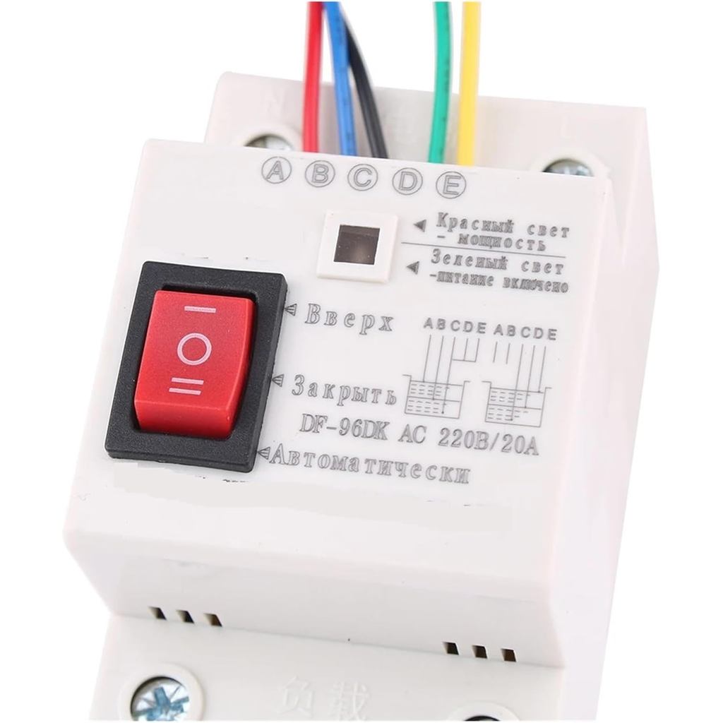 สวิตช์ควบคุมระดับน้ําอัตโนมัติ DF-96D DF-96DK สวิตช์ควบคุมระดับน้ํา 20A 220V ถังน้ําเซ็นเซอร์ตรวจจับ