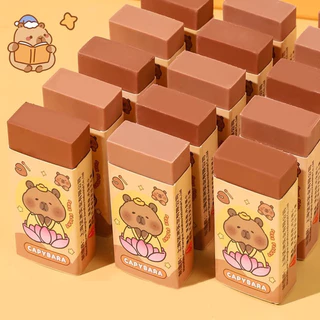 ❤ยางลบลายน่ารักไล่เฉดสีสำหรับนักเรียน ขูดสีน้อยที่สุด สะอาด ปลอดสารพิษ ใช้งานง่าย บรรจุ 12 ชิ้น/กล่อง