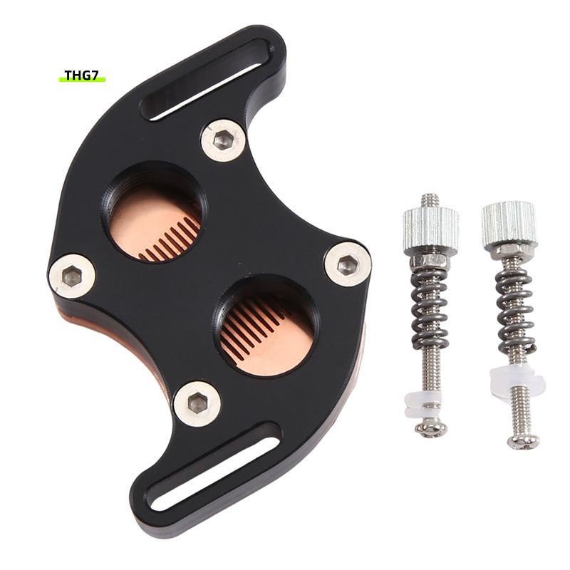 Belinda7S-Shaped CPU Water Cooling Block Cooler South Bridge Northbridge Block สําหรับคอมพิวเตอร์ CP