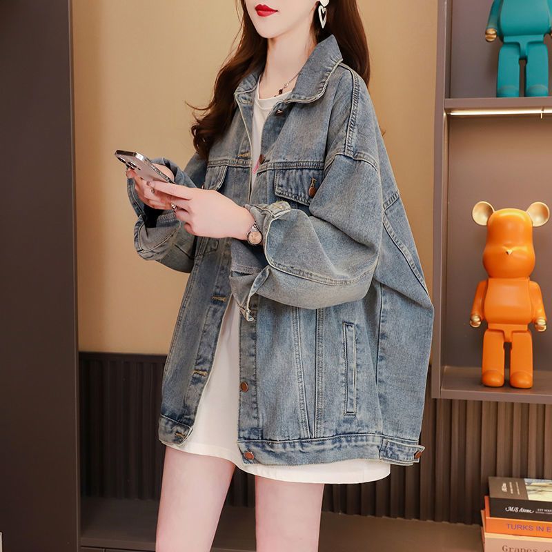 แจ๊คเก็ตยีนส์ผู้หญิง สไตล์ชิลล์ หน้า.SpringและSummer รูปที่ 2