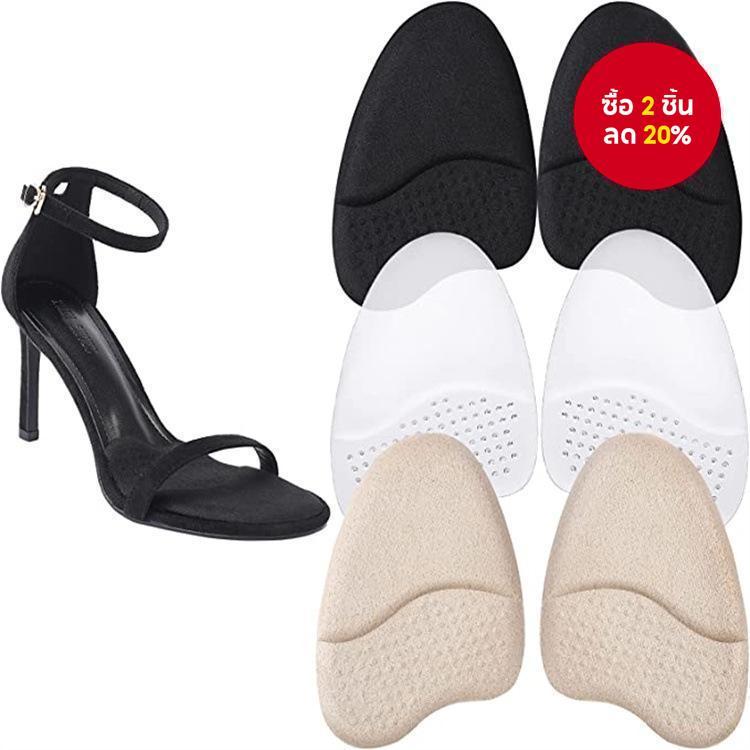 รองเท้าส้นสูง Forefoot Forefoot Metatarsal Pads Anti-wear-Adhesive Non-Slip Heels Cushioning Pads