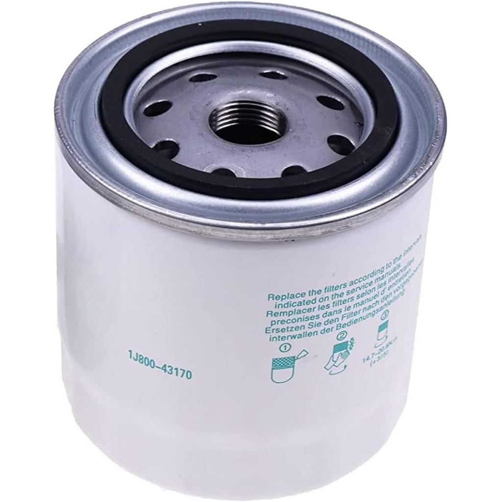 Solarhome Engine Fuel Filter 1J800-43170 1J800-43172 Compatible with Kubota Engine KX040-4 L3301DT L