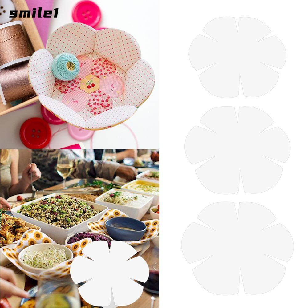 SMILE Template Ruler DIY Craft Quilting Template อุปกรณ์เย็บผ้า แม่แบบห่อชาม