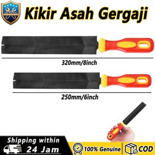 1 Pcs File Gergaji Bentuk Rombus 6/8 Inci Pengasahan Gergaji Tangan Alat Penggiling Logam Kaca